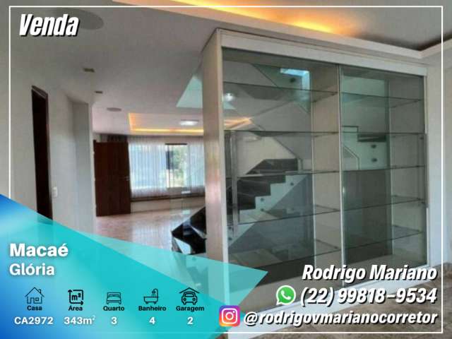 Vendo casa maravilhosa com  3 suítes na Glória em Macaé