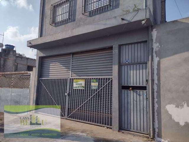 VENDA! CASA  +Salão comercial em Jardim Santo Antônio  -  Franco da Rocha