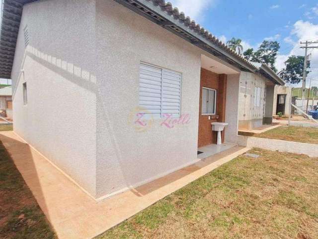 Casa em condomínio fechado com 2 quartos à venda no Caetetuba, Atibaia , 120 m2 por R$ 271.220