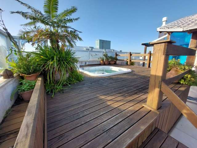 Cobertura duplex, Jacuzzi 300 metros da praia, Ingleses Norte