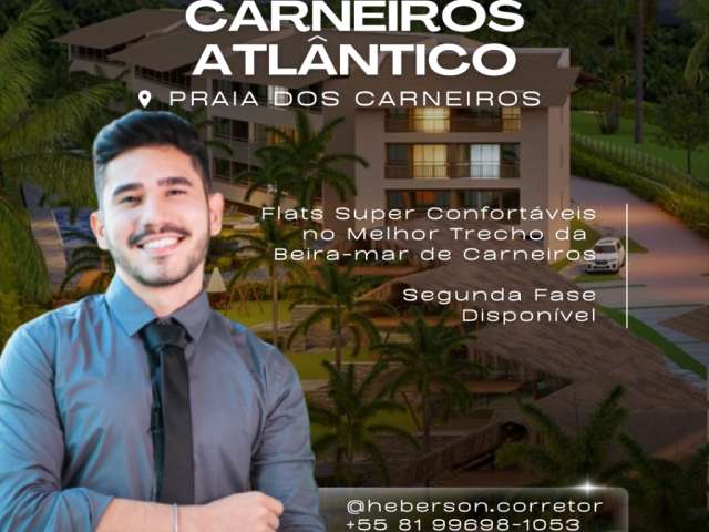 Carneiros Atlântico | Flats à Beira-mar da Praia dos Carneiros | Obras Avançadas