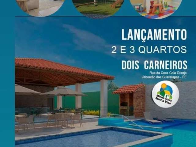 Apt ° 2 e 3 Qts com varanda e suíte em 2 Carneiros próximo a Fundação Bradesco