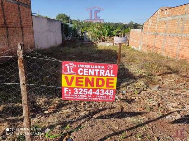 Terreno - Jardim Boa Vista - Cambé