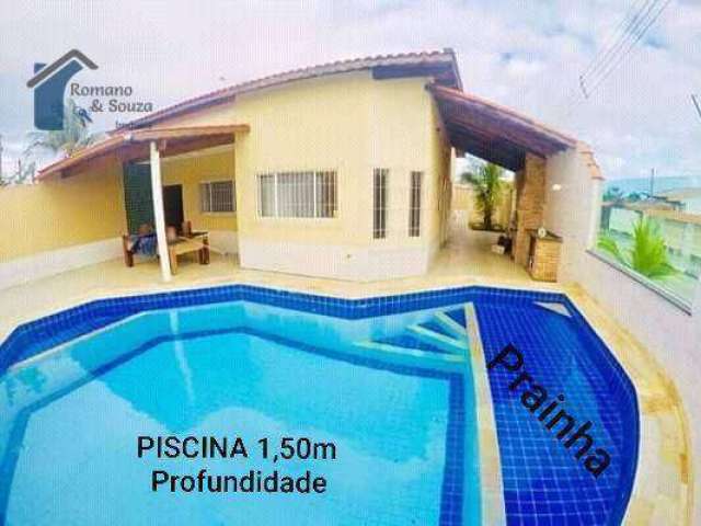 Casa, 150 m² - venda por R$ 600.000,00 ou aluguel por R$ 3.500,00/mês - Bopiranga - Itanhaém/SP