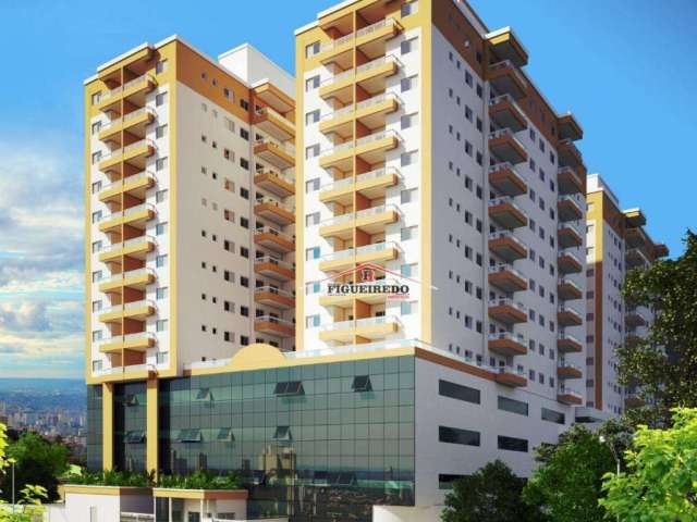 Apartamento à venda, 60 m² por R$ 437.000,00 - Boqueirão - Praia Grande/SP