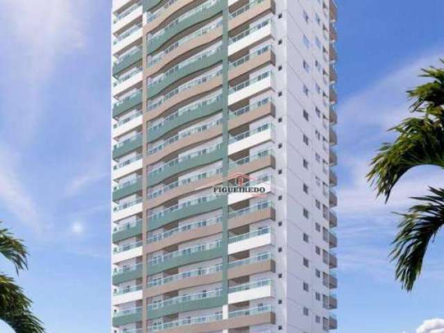 Apartamento à venda, 104 m² por R$ 715.829,55 - Aviação - Praia Grande/SP