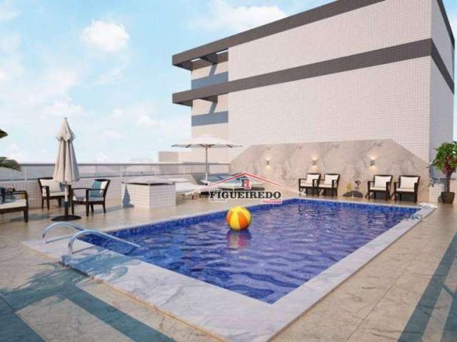 Apartamento à venda, 100 m² por R$ 717.133,28 - Tupi - Praia Grande/SP