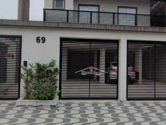 Casa com 2 dormitórios à venda, 51 m² por R$ 335.000,00 - Canto do Forte - Praia Grande/SP