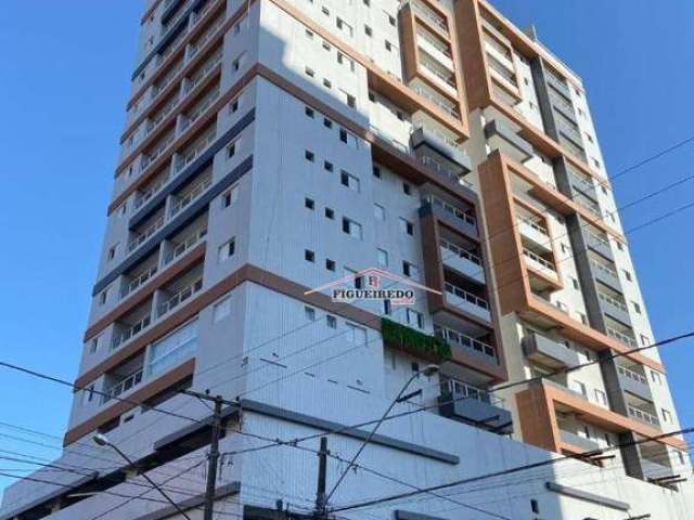 Apartamento com 2 dormitórios à venda, 68 m² por R$ 580.000,00 - Vila Guilhermina - Praia Grande/SP