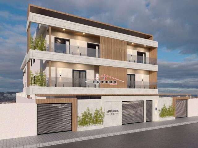 Sobrado à venda, 80 m² por R$ 470.000,00 - Tupi - Praia Grande/SP