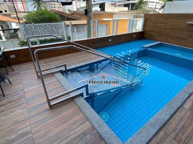 Apartamento à venda, 77 m² por R$ 480.000,00 - Aviação - Praia Grande/SP