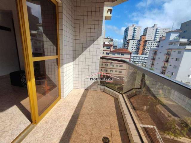 Apartamento para alugar, 74 m² por R$ 3.000,00/mês - Canto do Forte - Praia Grande/SP