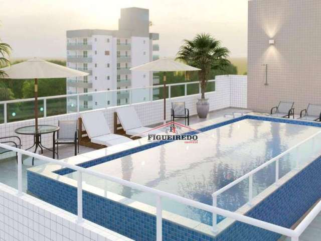 Apartamento à venda, 71 m² por R$ 530.000,00 - Guilhermina - Praia Grande/SP