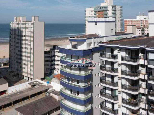 Cobertura com 3 dormitórios à venda, 145 m² por R$ 1.100.000 - Vila Guilhermina - Praia Grande/SP