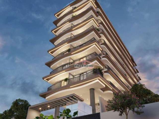 Apartamento à venda, 57 m² por R$ 505.000,00 - Tupi - Praia Grande/SP