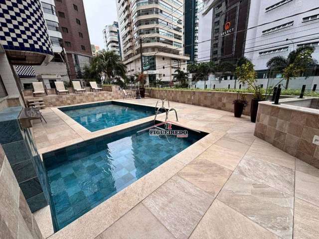 Apartamento com 1 dormitório à venda, 72 m² por R$ 390.000,00 - Canto do Forte - Praia Grande/SP