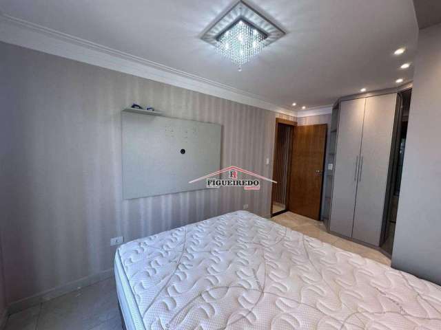 Apartamento com 3 dormitórios para alugar, 129 m² por R$ 8.500/mês - Canto do Forte - Praia Grande/SP