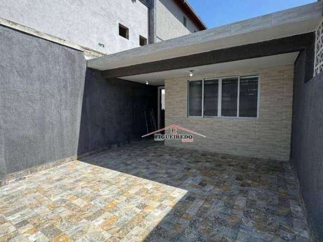 Casa com 2 dormitórios à venda, 96 m² por R$ 560.000 - Boqueirão - Praia Grande/SP