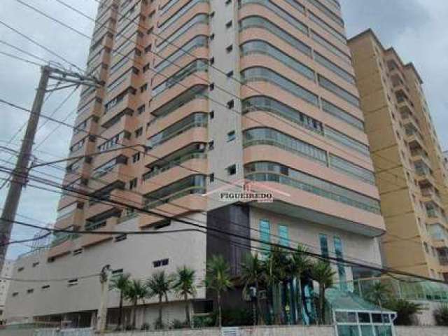 Apartamento com 3 dormitórios para alugar, 157 m² por R$ 6.000/mês - Aviação - Praia Grande/SP