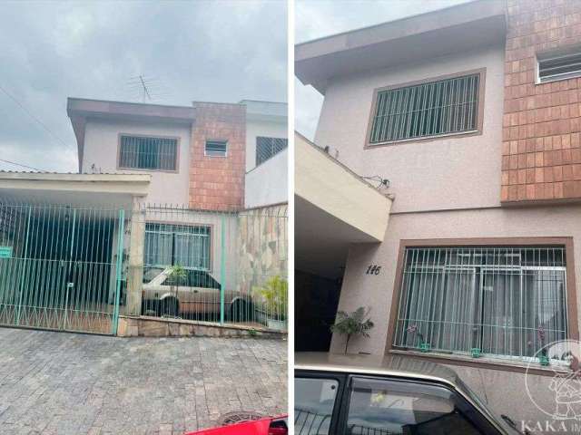 Sobrado Vila Ema à Venda - 150m² - 3 Dormitórios, 1 suíte e 3 vagas - Cód 4558