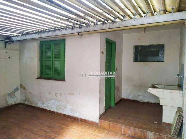 Vendo ótimo sobrado comercial boa localização - com 3 dormitórios, com 1 banheiro no piso superior, lavabo, edícula com banheiro.