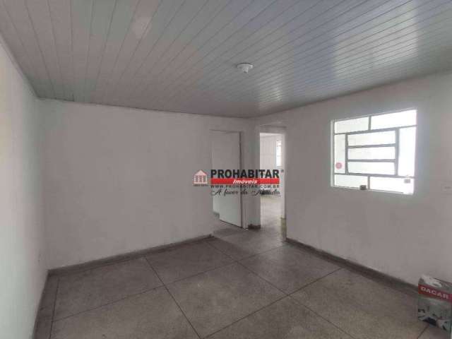 Casa com 1 dormitório para alugar, 30 m² por R$ 1.000,00/mês - Parque Brasil - São Paulo/SP