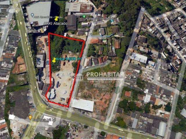 Terreno comercial a venda com 9.600 m² bairro Grajau- São Paulo/SP