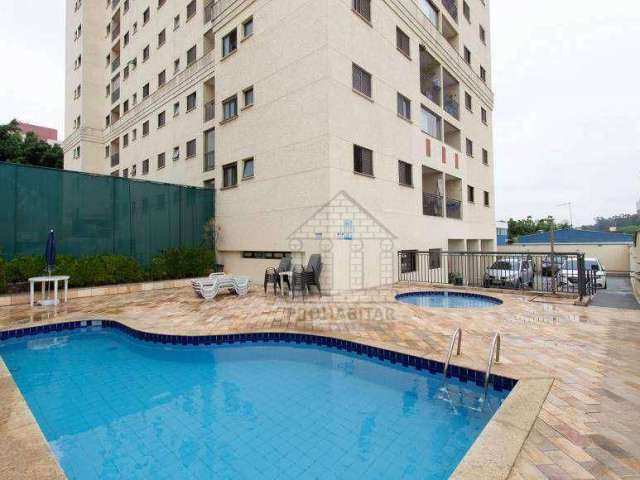 Apartamento com sacada 56m², 02 dormitórios