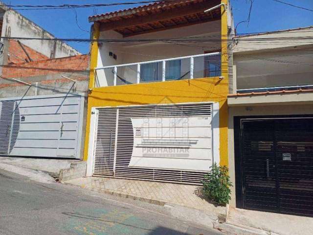 Sobrado com 3 dormitórios à venda, 100 m²- Jardim São Judas Tadeu - São Paulo/SP