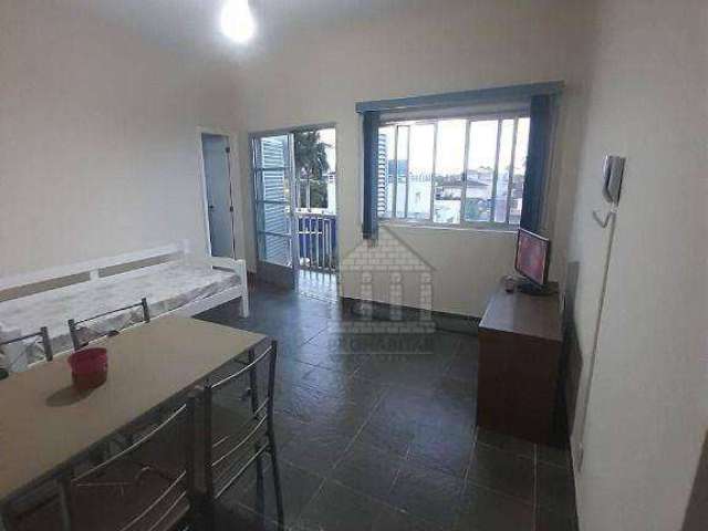 Apartamento para venda com sacada e vaga de garagem no Guarujá/SP