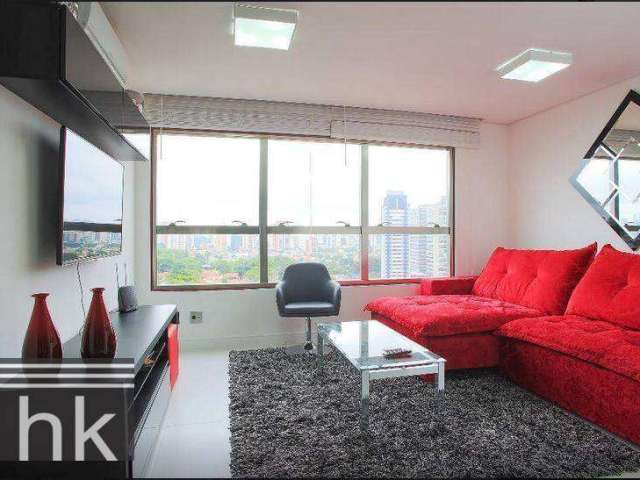 Apartamento com 2 dormitórios, 75 m² - venda por R$ 1.300.000,00 ou aluguel por R$ 10.000,00/mês - Brooklin - São Paulo/SP