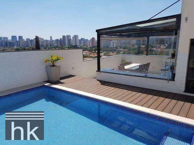 Cobertura com 3 dormitórios à venda, 287 m² por R$ 2.340.000,00 - Brooklin - São Paulo/SP