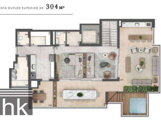 Cobertura com 4 dormitórios à venda, 305 m² por R$ 6.700.000,00 - Chácara Klabin - São Paulo/SP