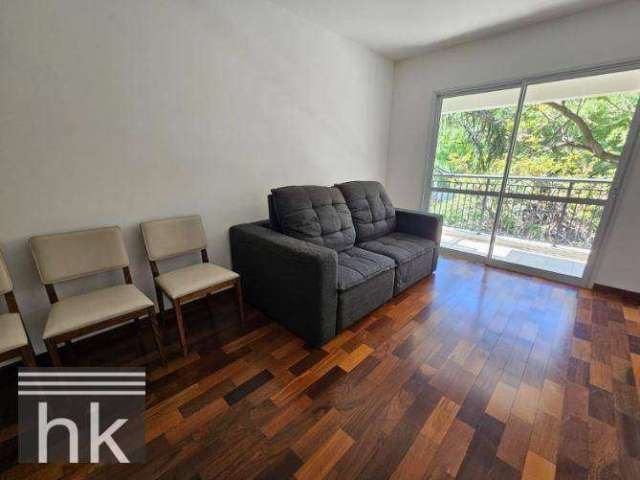 Apartamento com 1 dormitório para alugar, 59 m² por R$ 5.068,83/mês - Morumbi - São Paulo/SP