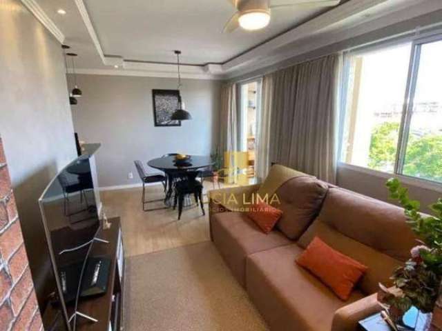 CHARMOSO Apartamento no JARDINATTI na ZONA SUL, com 2 dormitórios à venda, 54 m² por R$ 405.000 - Jardim Sul - São José dos Campos/SP