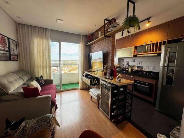 Apartamento MARAVIHOSO na ZONA SUL, com 2 dormitórios à venda, 45 m² por R$ 393.000 - Jardim Sul - São José dos Campos/SP