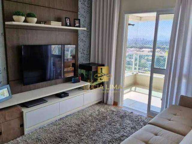 Apartamento ESPETACULAR com VARANDA GOURMET no FLORADAS, 3 dormitórios à venda, 103 m² por R$ 960.000 - Jardim Satélite - São José dos Campos/SP