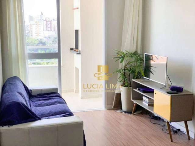 Apartamento INCRÍVEL para ALUGAR,  com VARANDA GOURMET,  2 dormitórios, 74 m² por R$ 2.700/mês - Jardim Augusta - São José dos Campos/SP