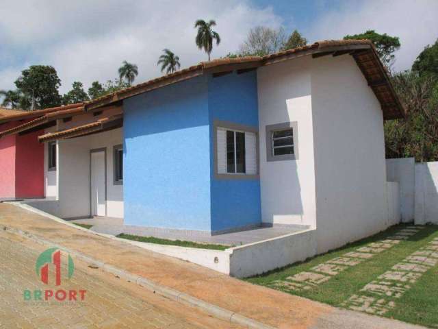 Casa com 2 dormitórios, 58 m² - venda por R$ 250.000,00 ou aluguel por R$ 1.700,00/mês - Chácara do Remanso Gl Dois - Vargem Grande Paulista/SP