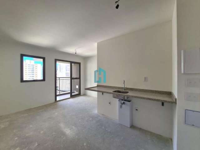 Apartamento com 1 quarto à venda na Avenida Chibarás, 75, Moema, São Paulo por R$ 490.000