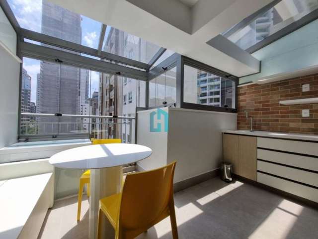 Apartamento com 1 quarto à venda na Avenida Chibarás, 75, Moema, São Paulo por R$ 742.000