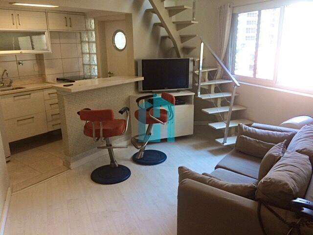 Apartamento com 1 quarto à venda na Rua Gararu, 140, Vila Nova Conceição, São Paulo por R$ 820.000