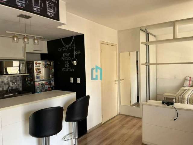 Apartamento com 1 quarto à venda na Avenida Ibijaú, 364, Indianópolis, São Paulo por R$ 535.000