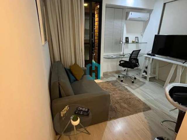 Apartamento com 1 quarto para alugar na Avenida Ibijaú, 368, Moema, São Paulo por R$ 2.800