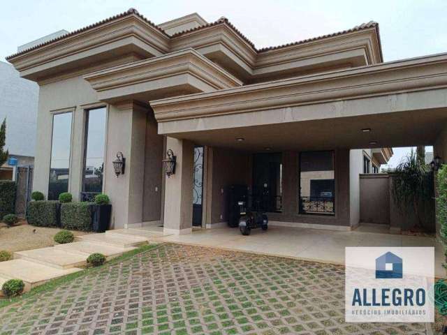 Casa com 3 dormitórios à venda, 250 m² por R$ 3.500.000,00 - Quinta do Golfe Jardins - São José do Rio Preto/SP