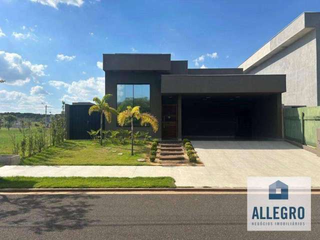 Casa para Locação em Alphaville Mirassol, Com 3 dormitórios e 2 vagas de garagem !