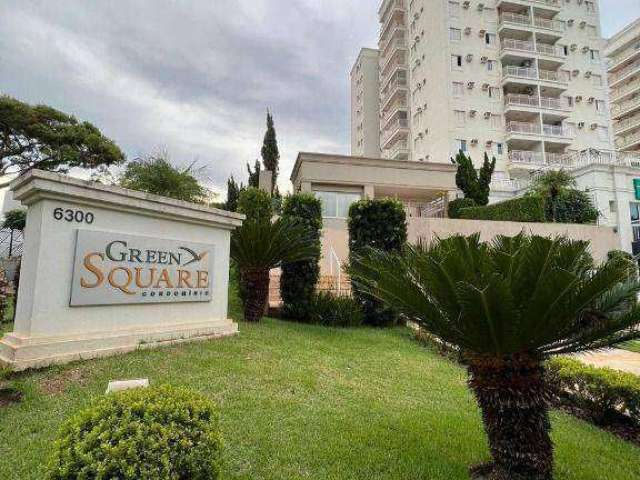 Apartamento green square - zona sul com 3 dormitórios e 2 vagas de garagem / próximo ao plaza avenida shopping