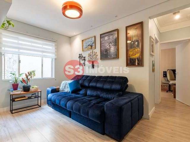 Apartamento tipo  para venda com 1 quarto, 39.6m²