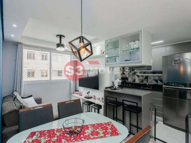 Apartamento tipo para venda com 2 quartos, 43m²