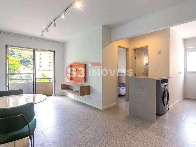 Apartamento tipo para venda com 1 quarto, 45m²